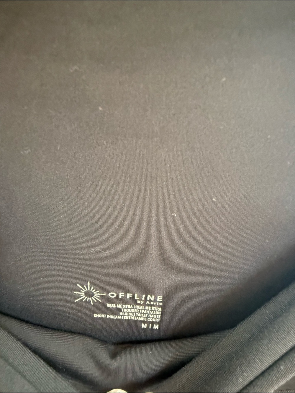 Aerie Black Wide-Leg Pull-On Yoga Pants - Picture 3 of 3